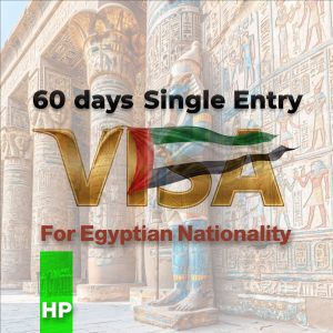 Visa single Entrance (For Egyptian Nationality HP)