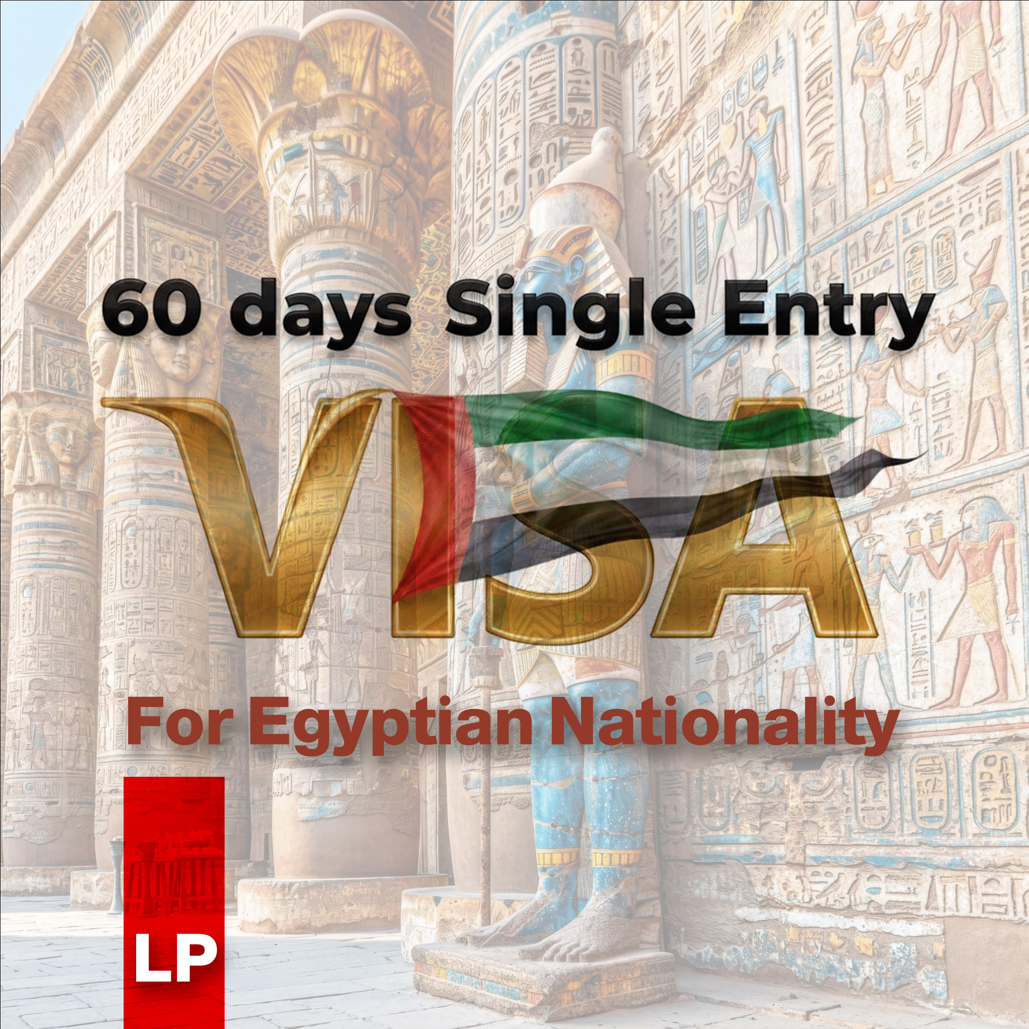 Visa single Entrance (For Egyptian Nationality LP)